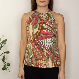 Vintage y2k Halter Top Shirt